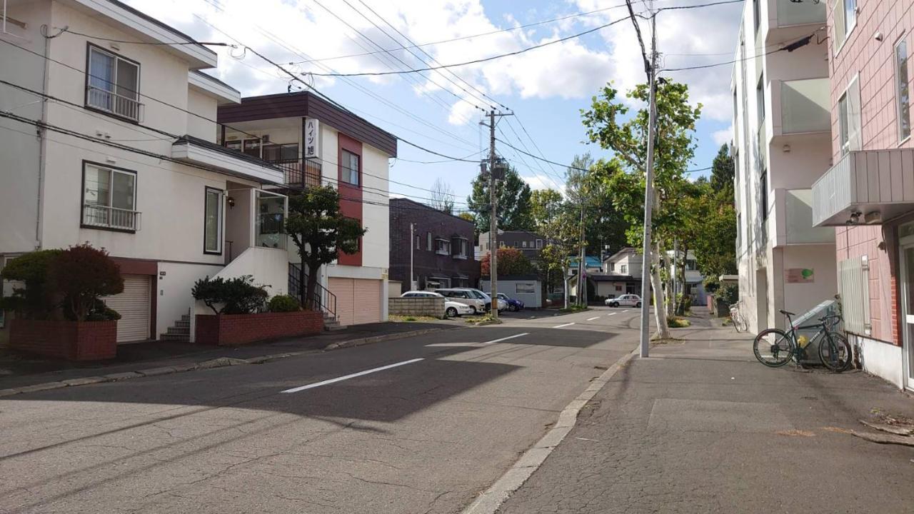 Near Sapporo St & Hokkaido University Cozy Studio Sanwa101 Eksteriør billede